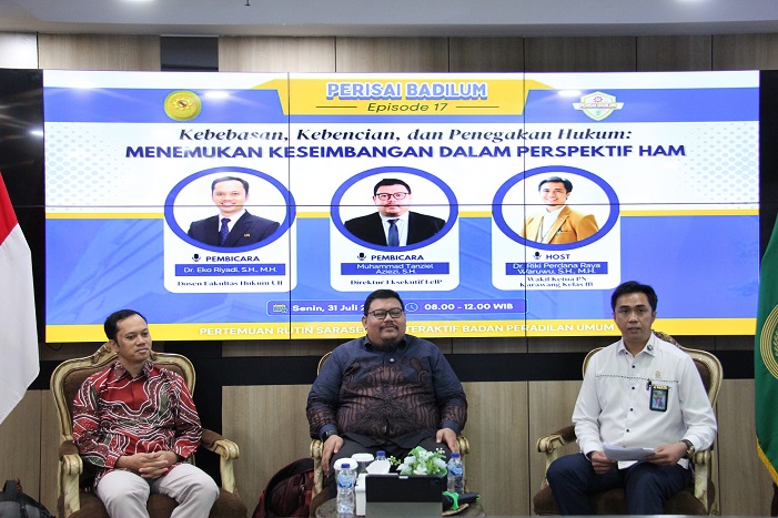 Perisai Edisi 17 Bahas Keseimbangan Kebebasan, Penegakan Hukum dan Hak Asasi Manusia